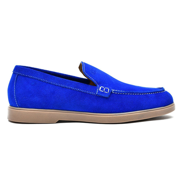 LEATHER SHOES - LBY-003 ROYAL BLUE