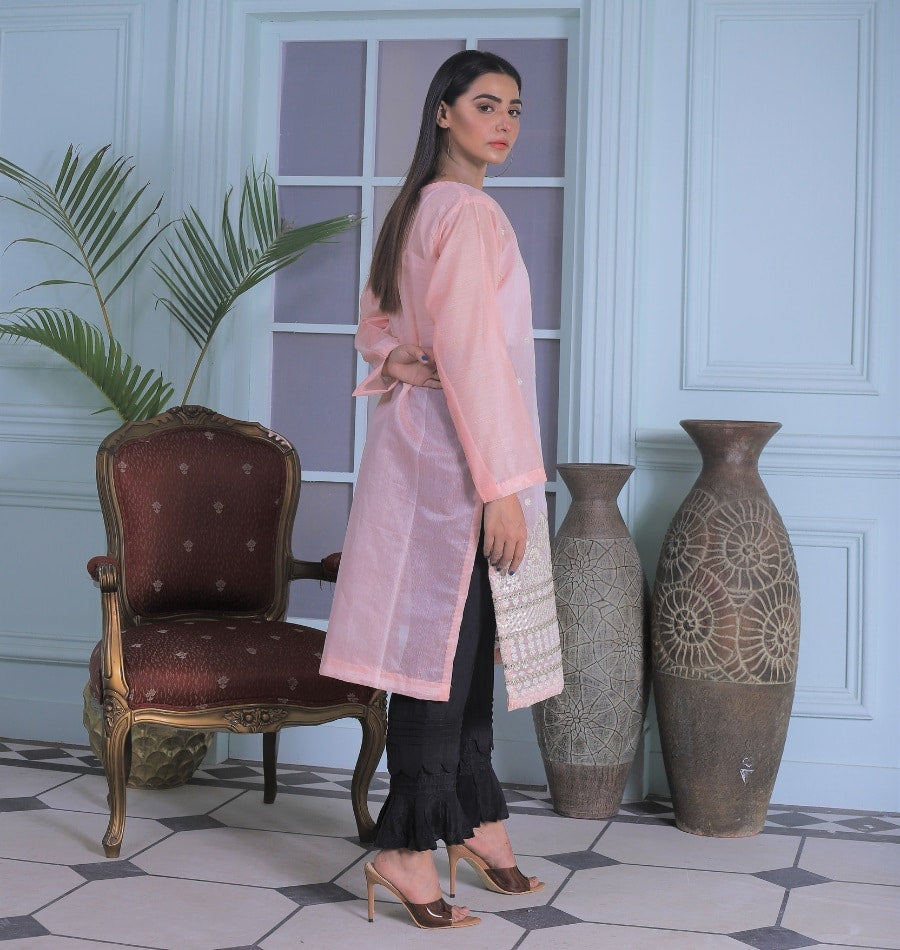 LILY PINK (KURTI) - UNSTITCHED