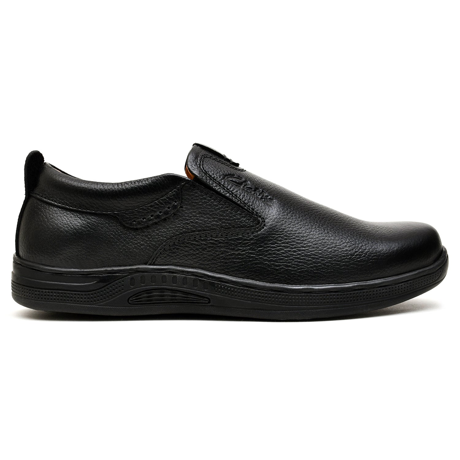 LEATHER SHOES - MB-1101 BLACK