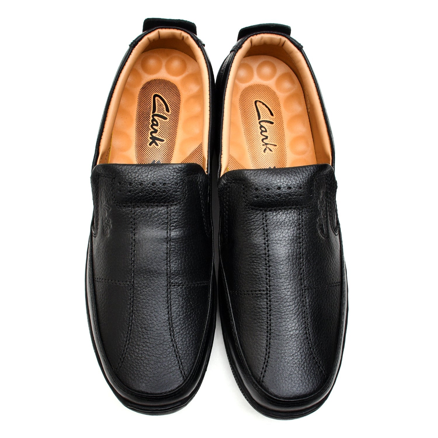LEATHER SHOES - MB-1106 BLACK