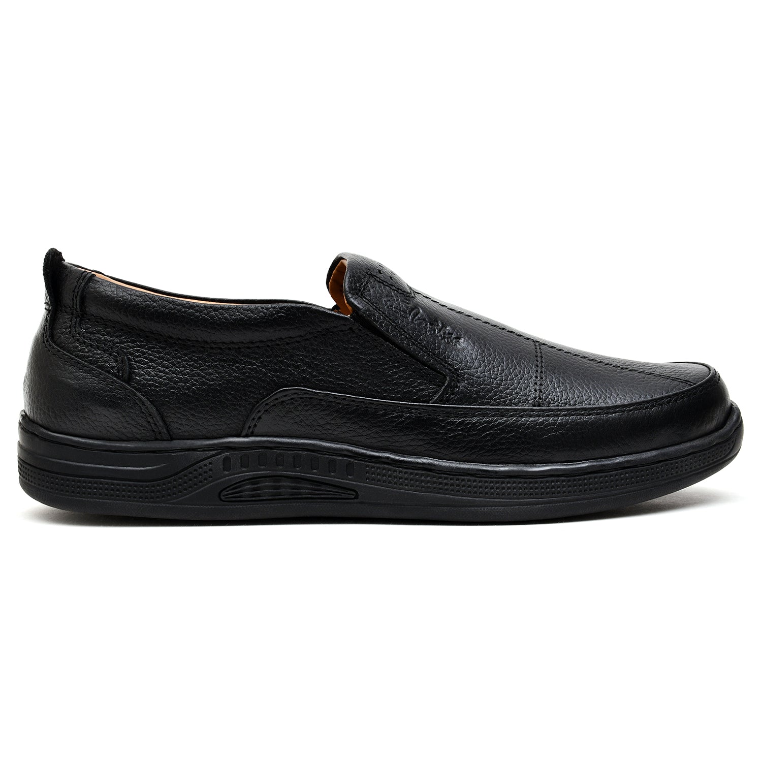 LEATHER SHOES - MB-1106 BLACK