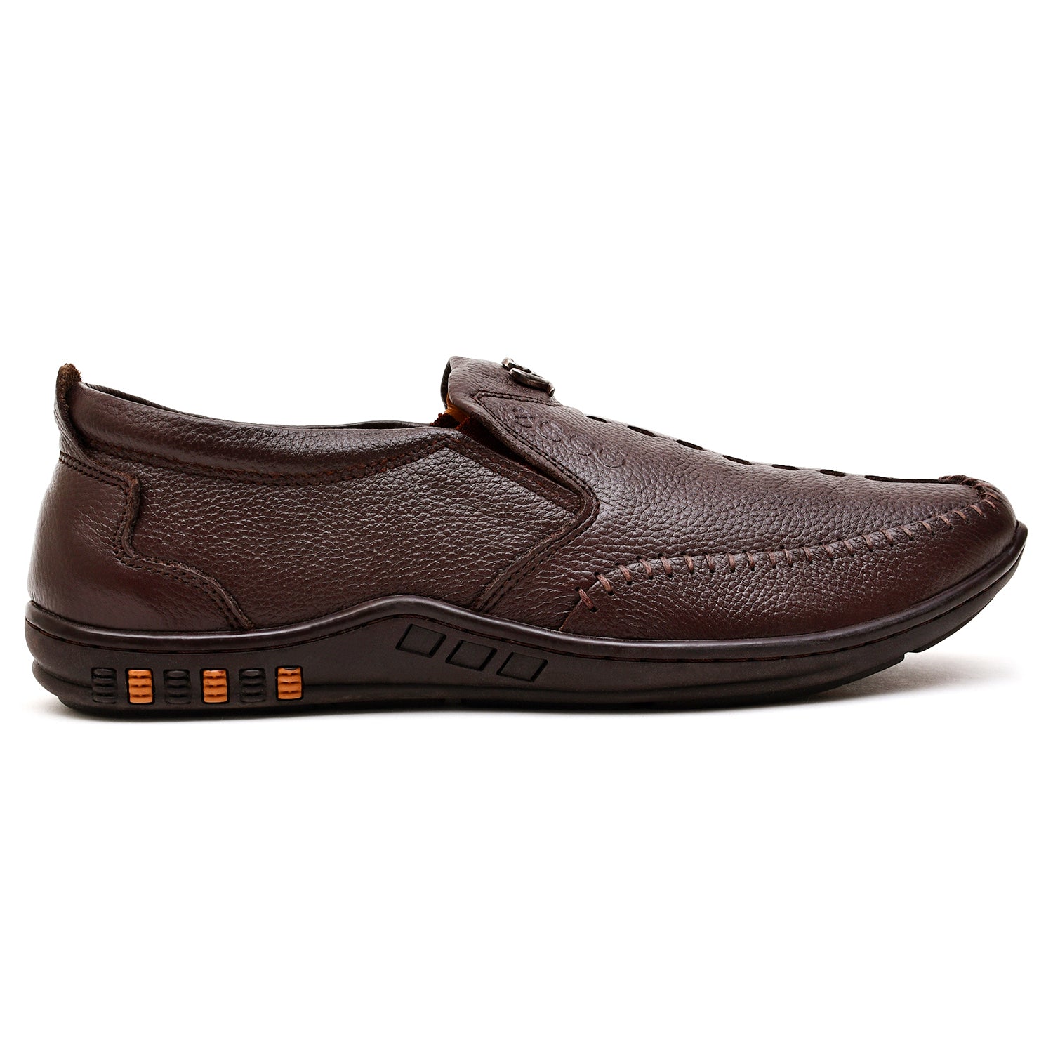LEATHER SHOES - MB-2009 BROWN