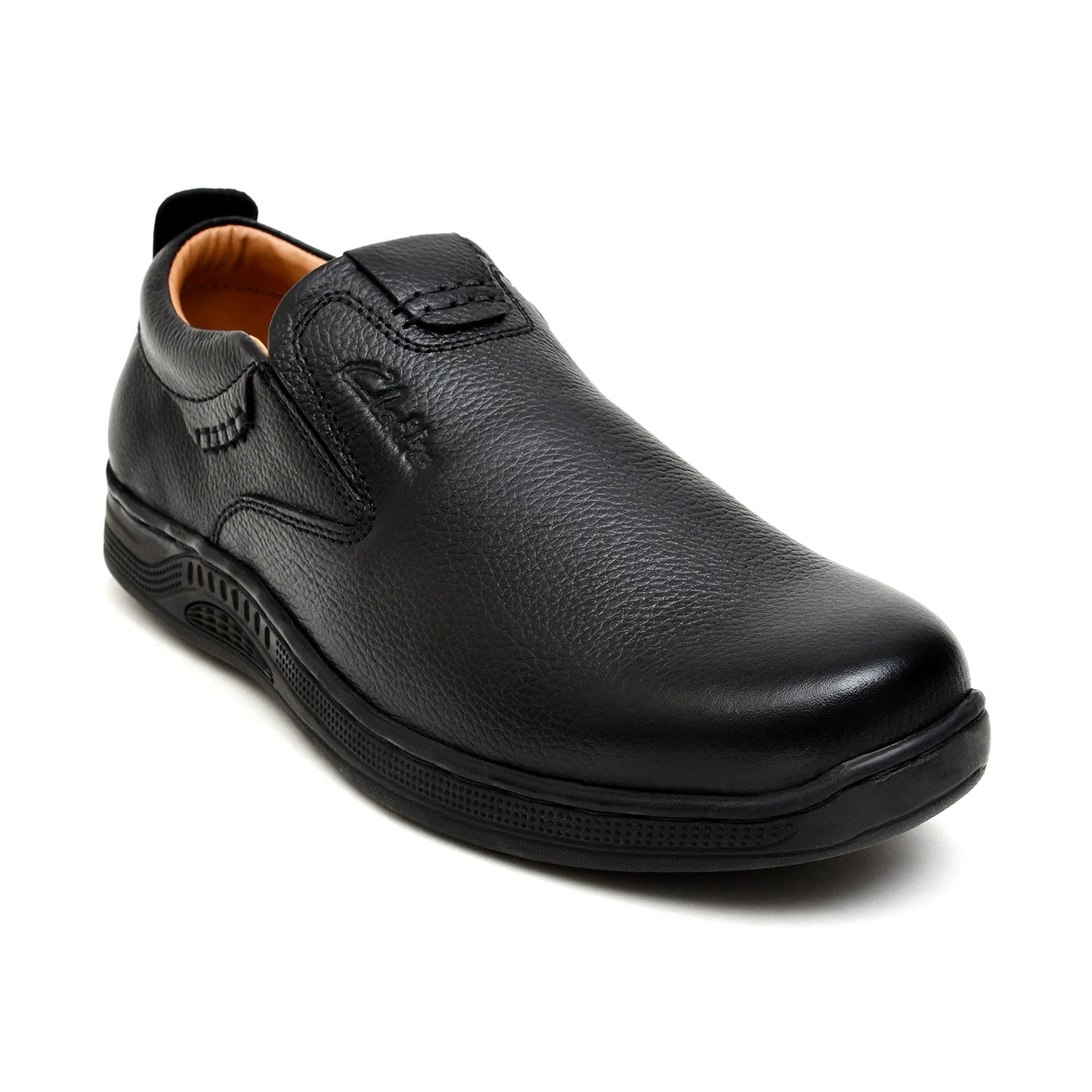 LEATHER SHOES - MB-1101 BLACK