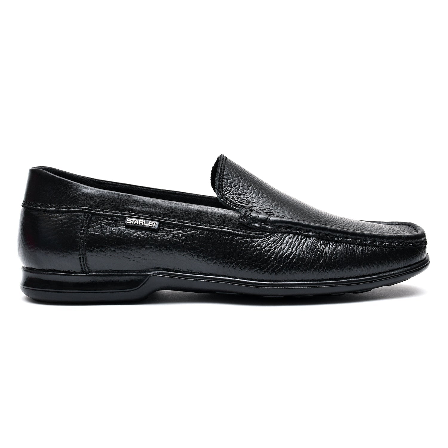 LEATHER SHOES - MD-9752 BLACK