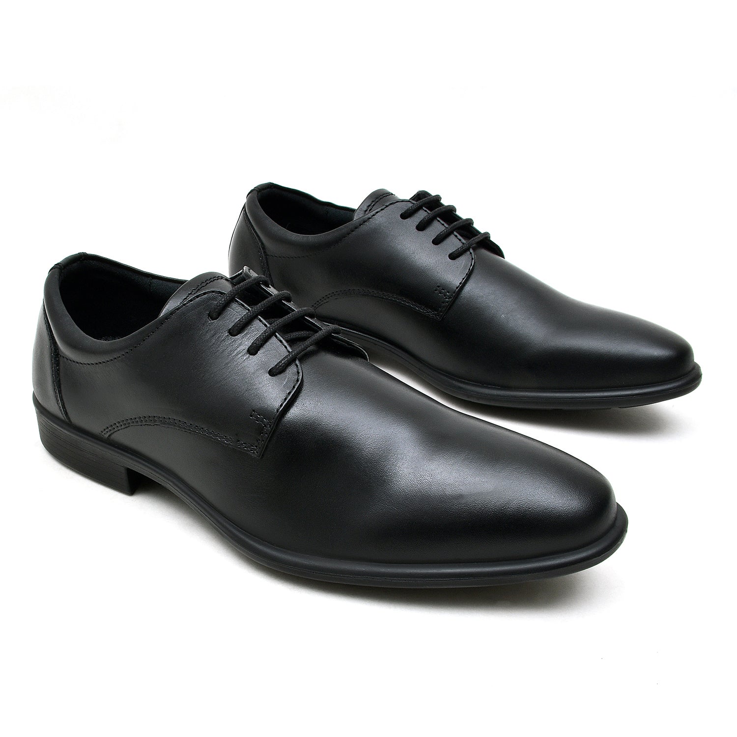 LEATHER SHOES - MISA06 BLACK