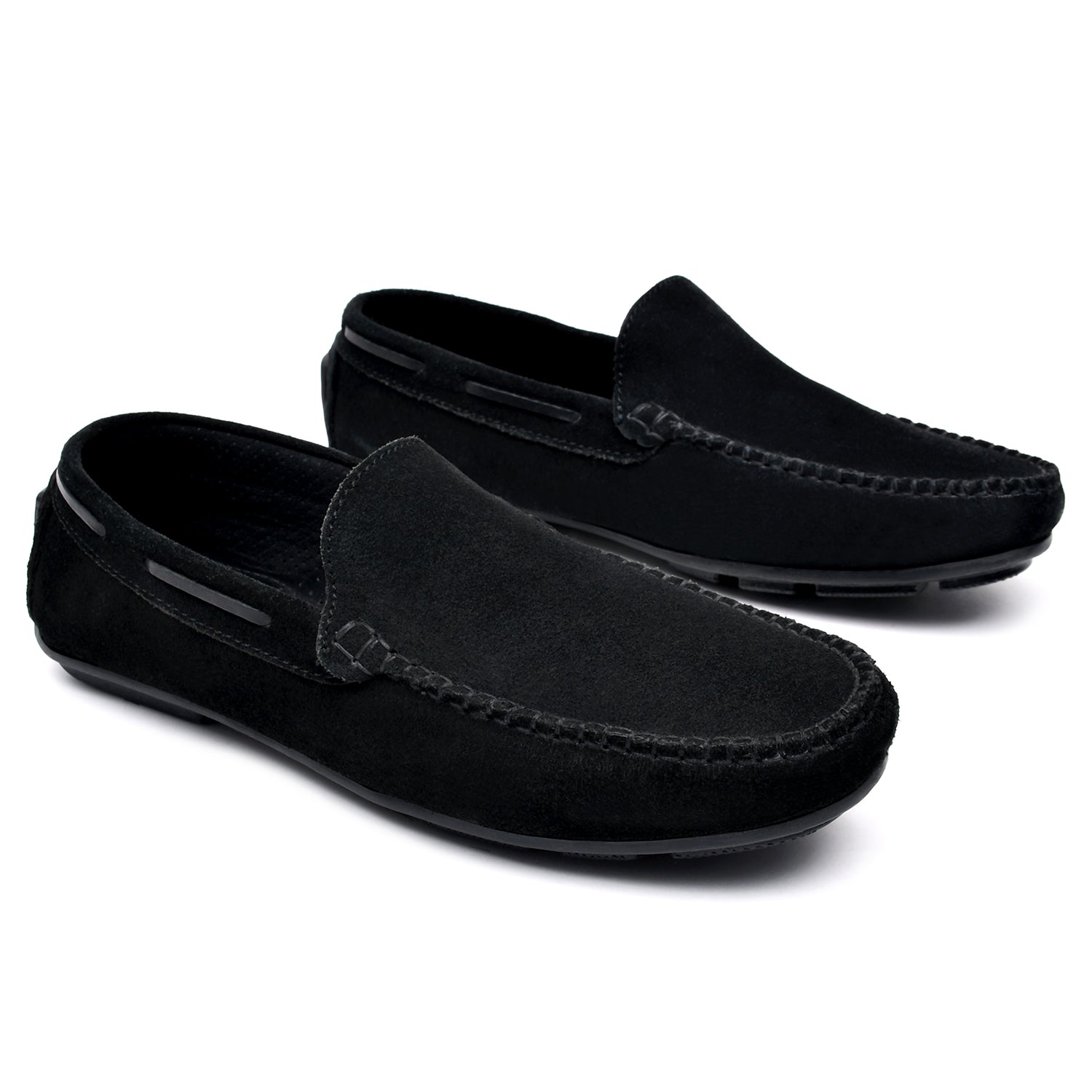 LEATHER SHOES - ND-002 BLACK