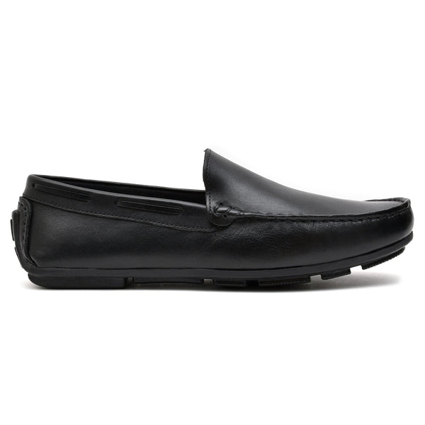 LEATHER SHOES - ND-003 BLACK