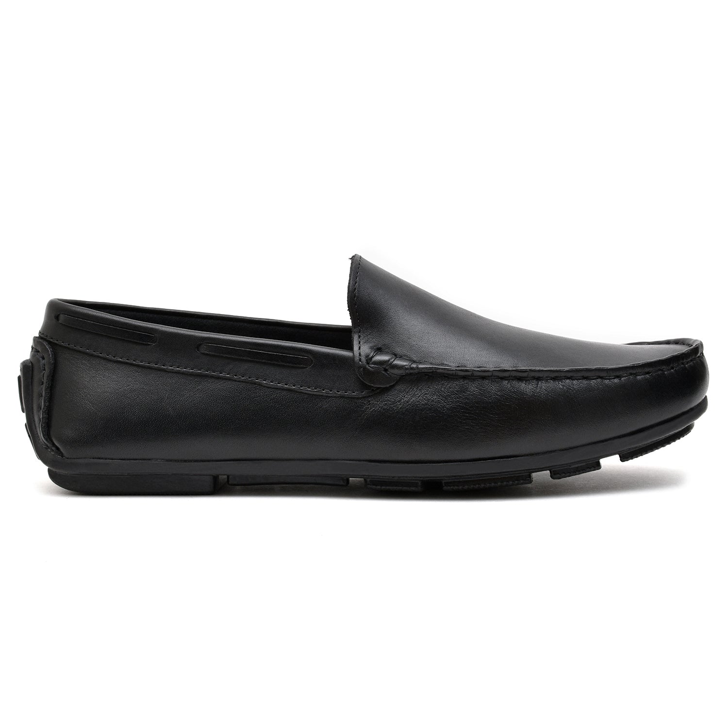 LEATHER SHOES - ND-003 BLACK