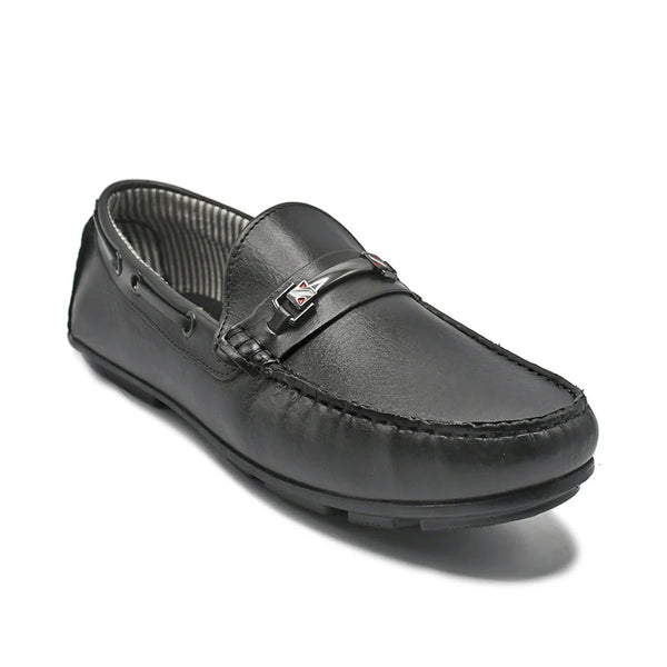 LEATHER SHOES - ND-23C BLACK