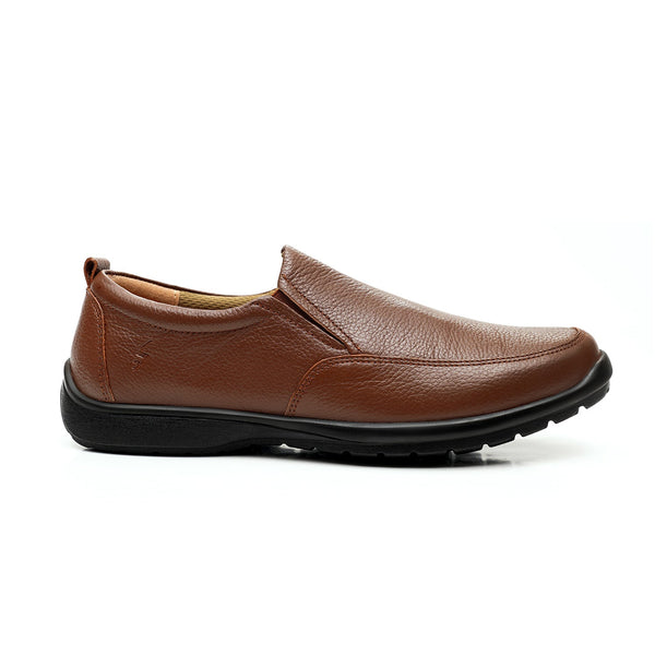 LEATHER SHOES - RUNNER-062 TAN