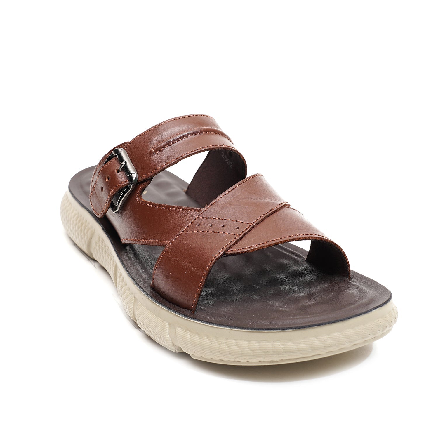 LEATHER SLIPPER - NLE-005 TAN