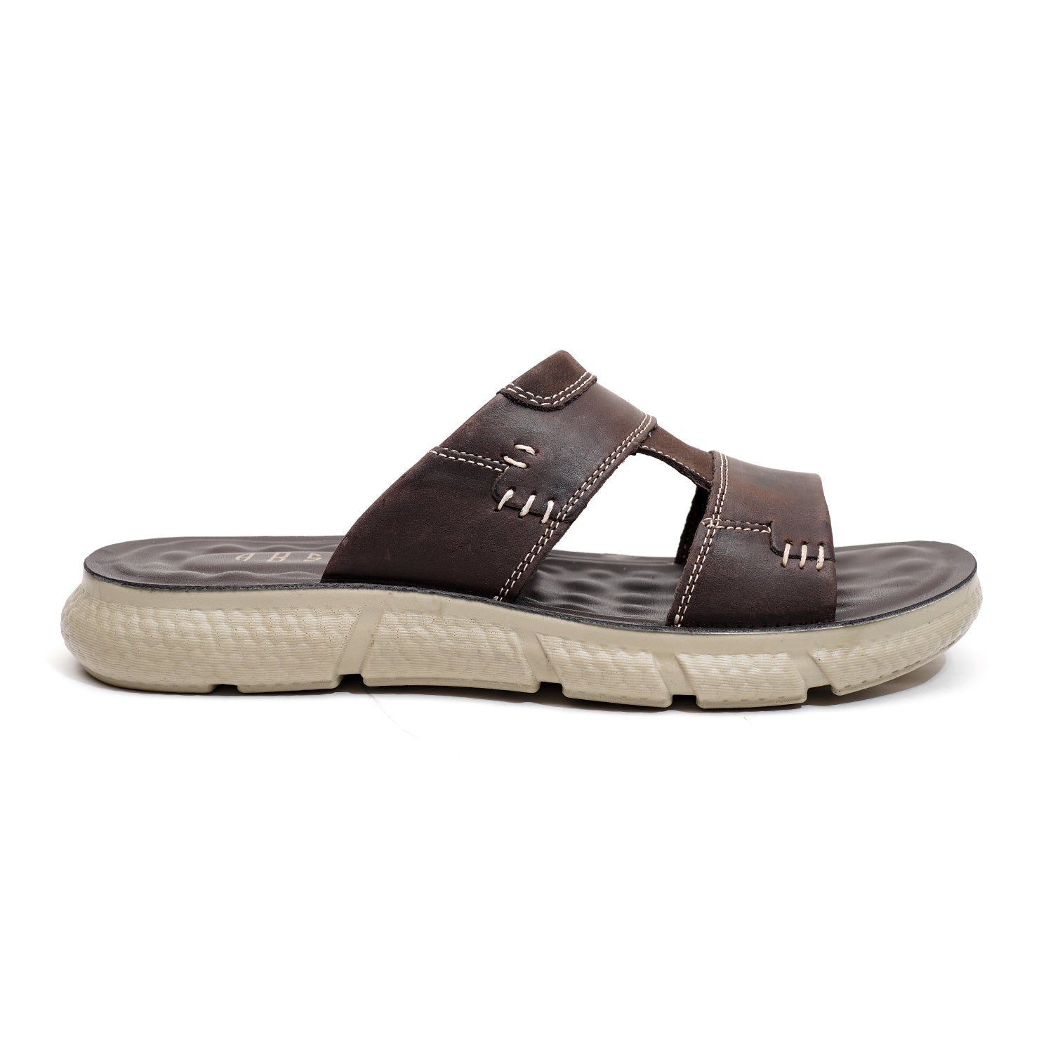 LEATHER SLIPPER - NLE-007 EXPRESSO