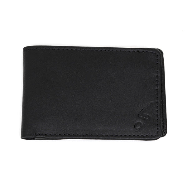LEATHER WALLET - OXW0014-BLACK