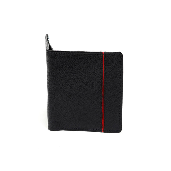 LEATHER WALLET - OXW0018-BLACK