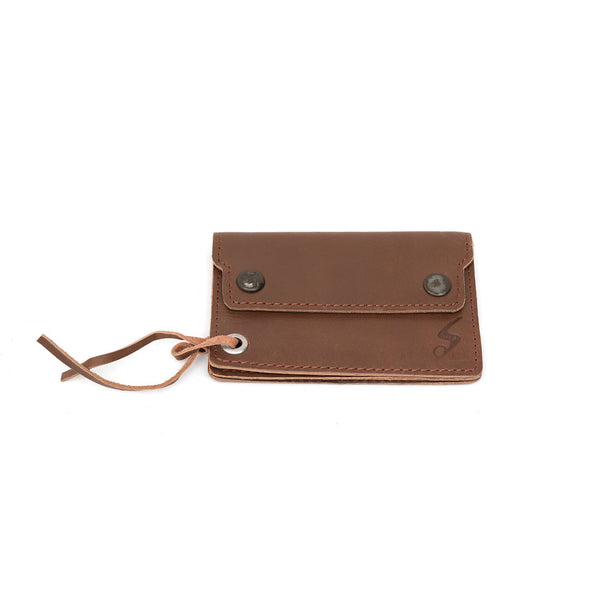 LEATHER WALLET - OXW0019-TAN