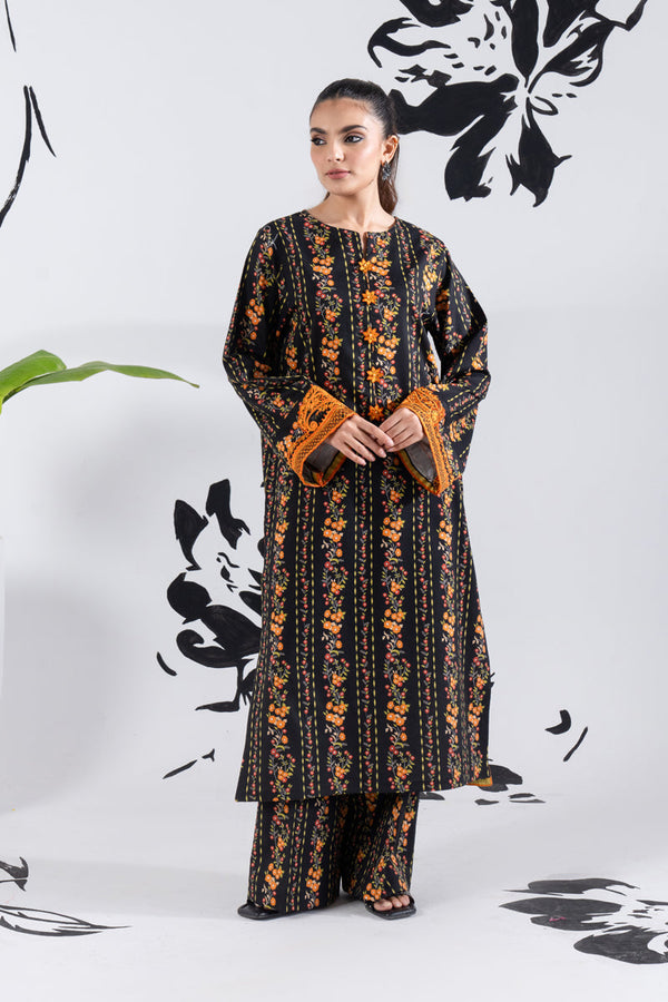 2 PIECE - PRINTED LAWN SUIT - GLV1-01