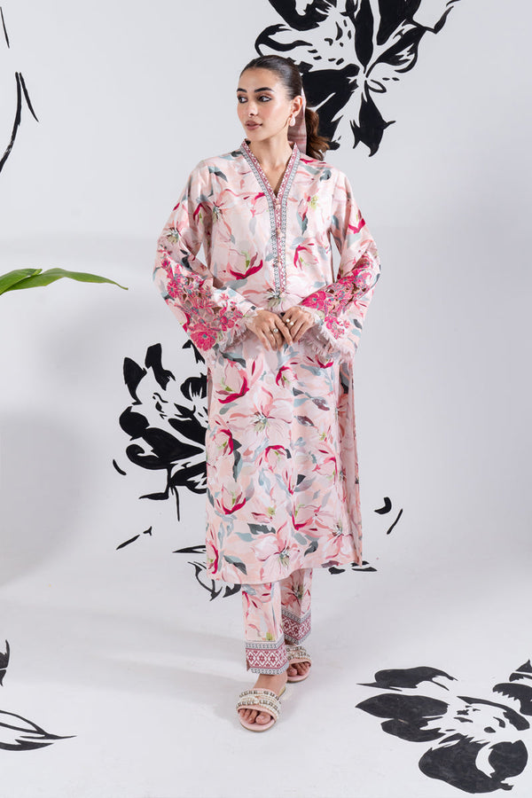 2 PIECE - PRINTED LAWN SUIT - GLV1-03