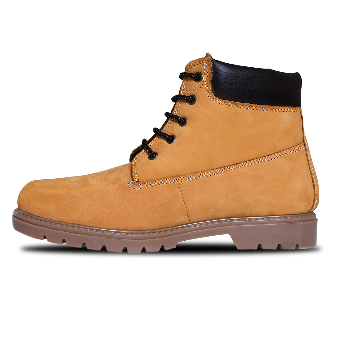 LEATHER SHOES - JACK-012 YELLOW