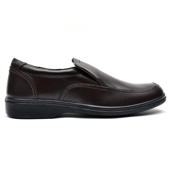 LEATHER SHOES - RA-005 BROWN