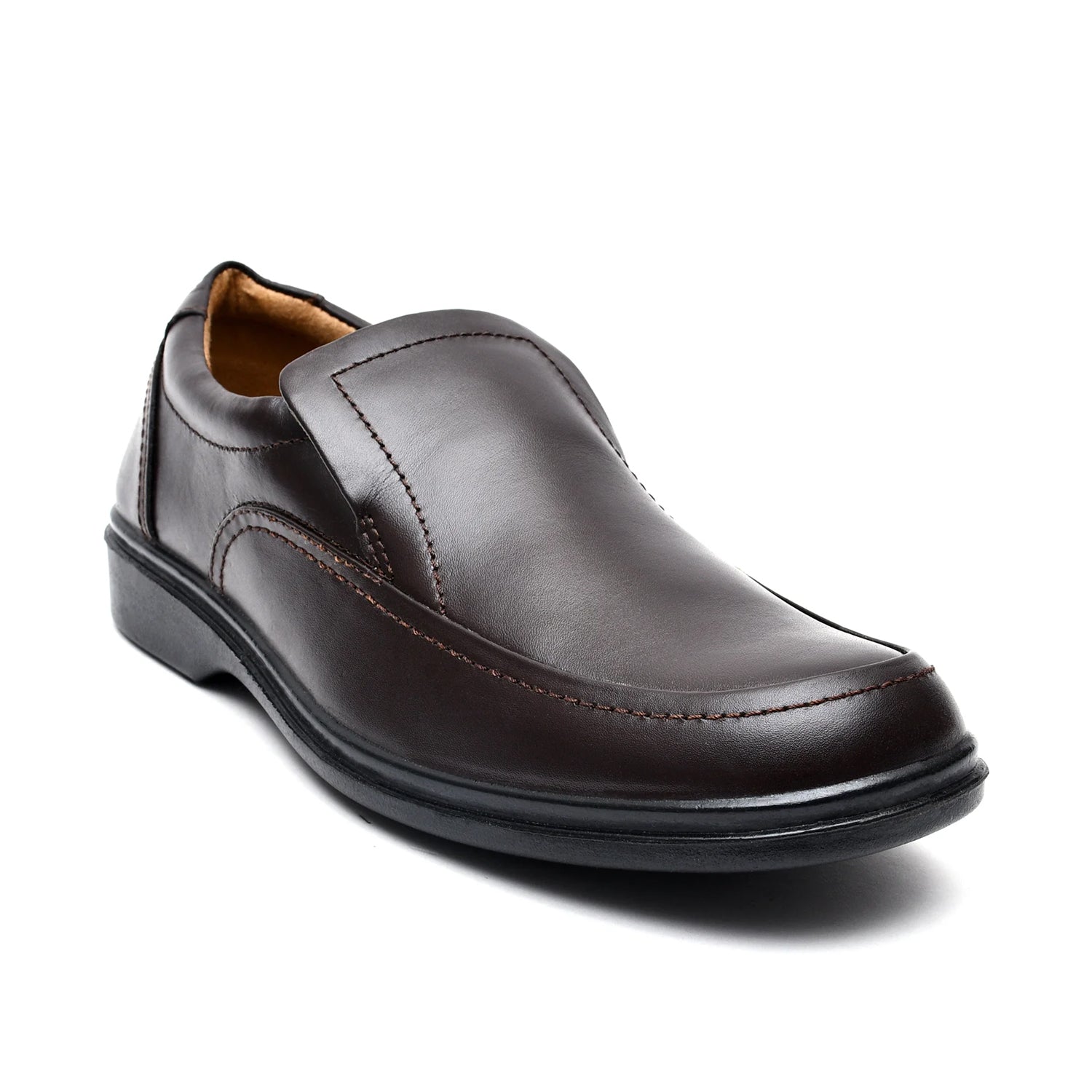 LEATHER SHOES - RA-005 BROWN