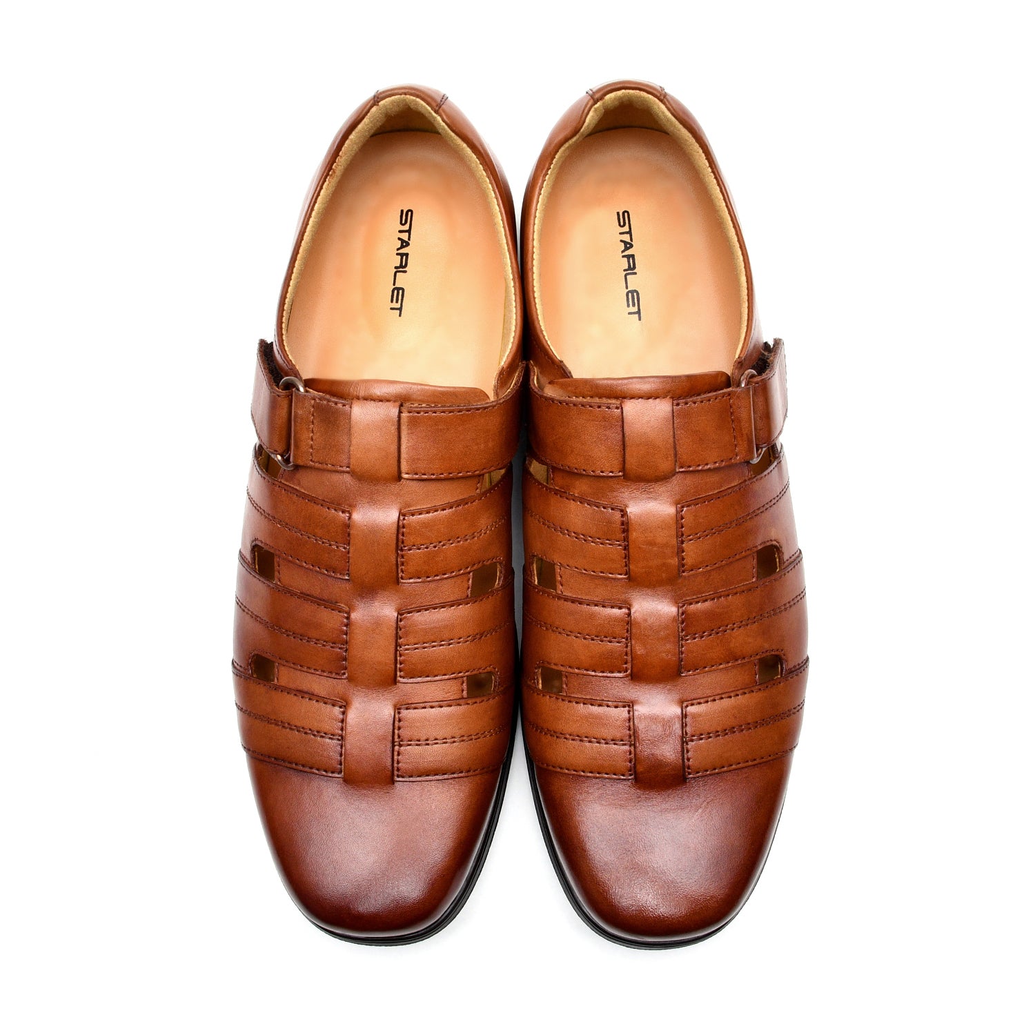 LEATHER SHOES - RM-103 TAN