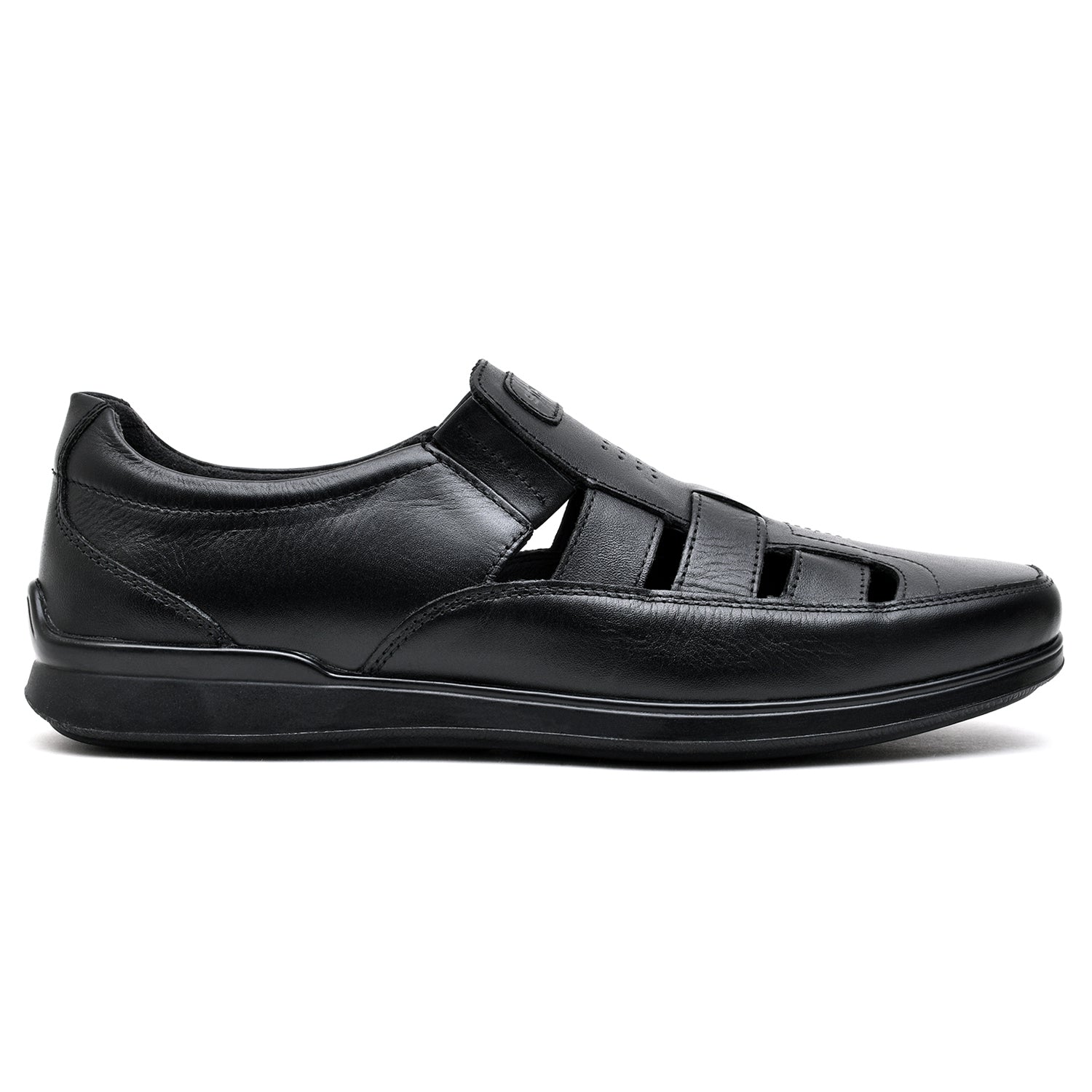 LEATHER SHOES - RM-104 BLACK