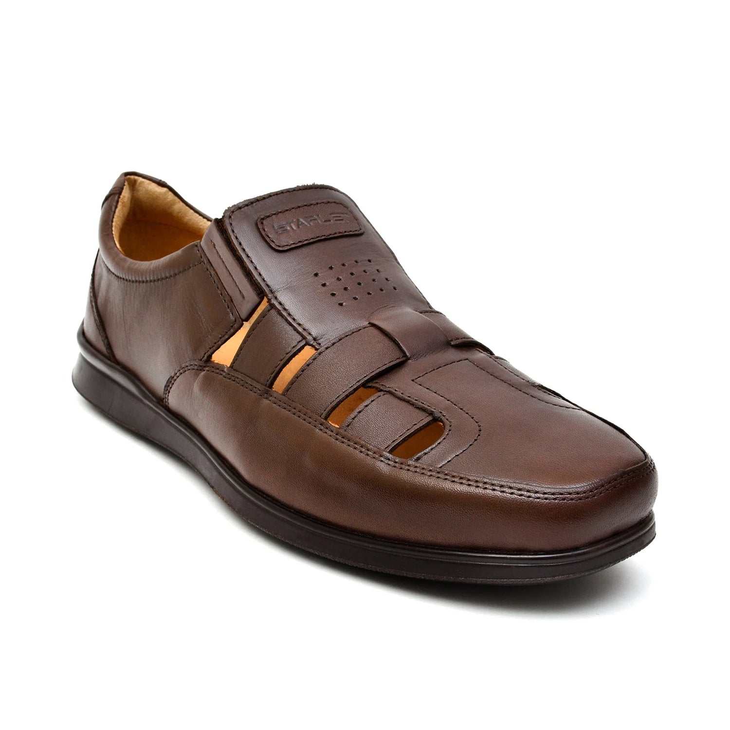 LEATHER SHOES - RM-104 BROWN
