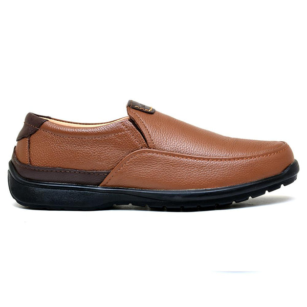 LEATHER SHOES - RUNNER-051 TAN