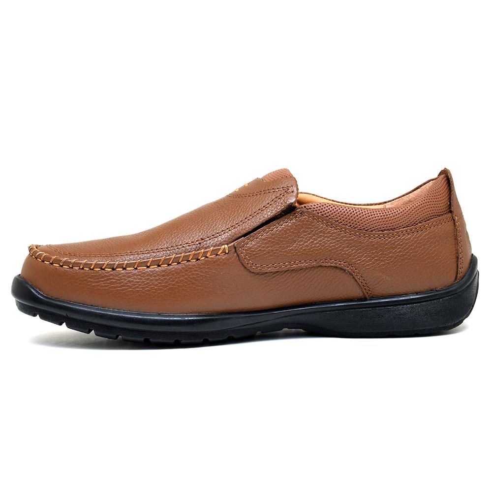 LEATHER SHOES - RUNNER-052 TAN