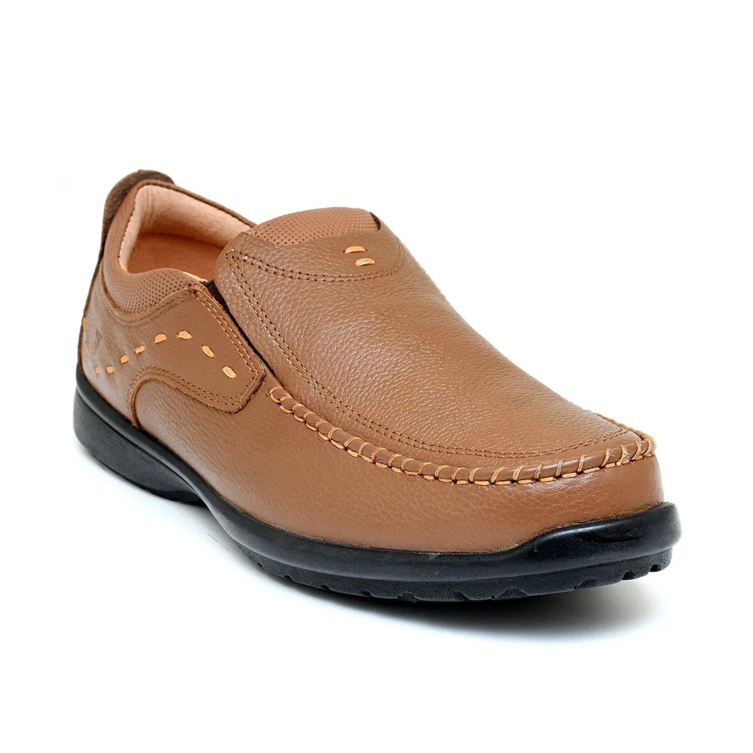 LEATHER SHOES - RUNNER-052 TAN