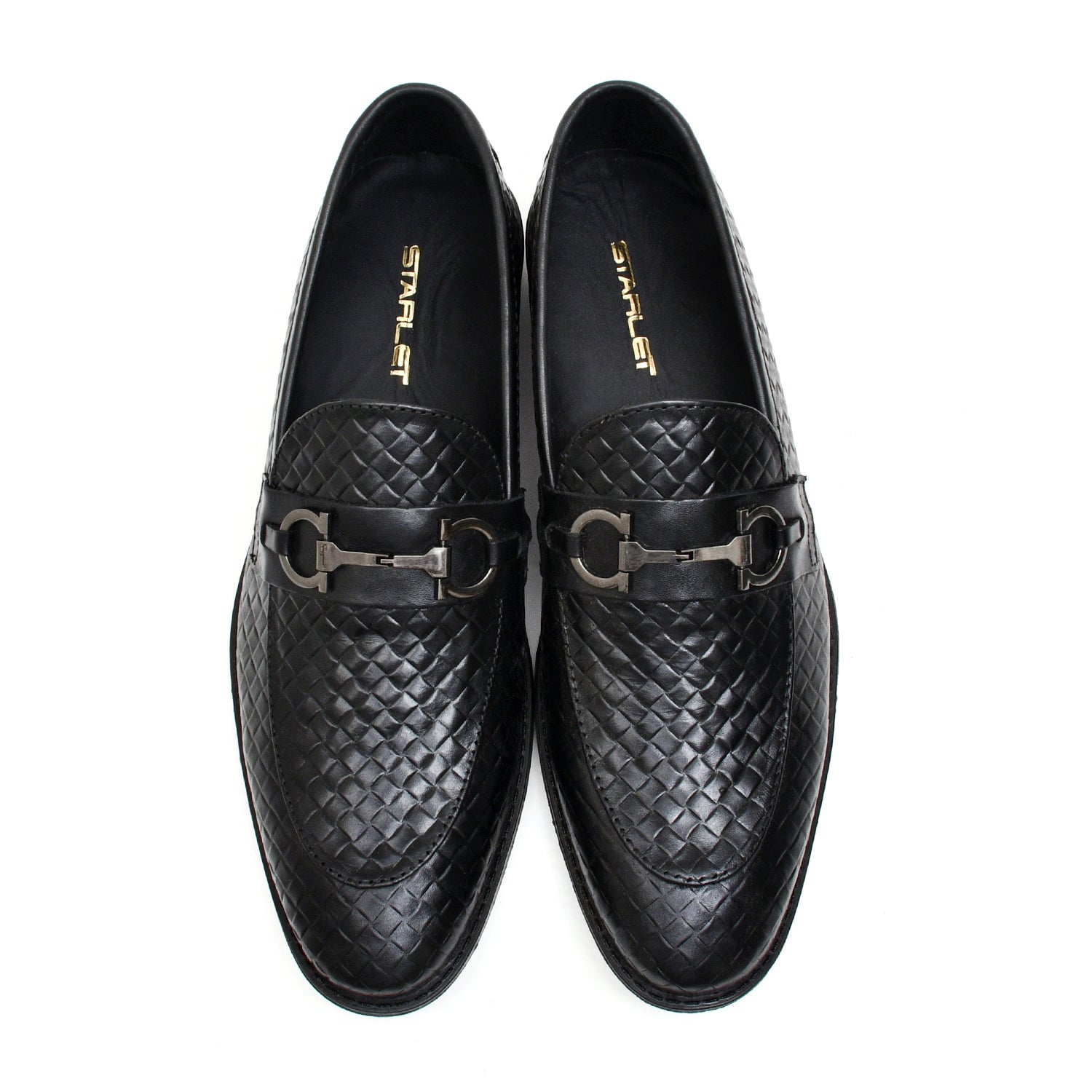 LEATHER SHOES - RTG-0001 BLACK