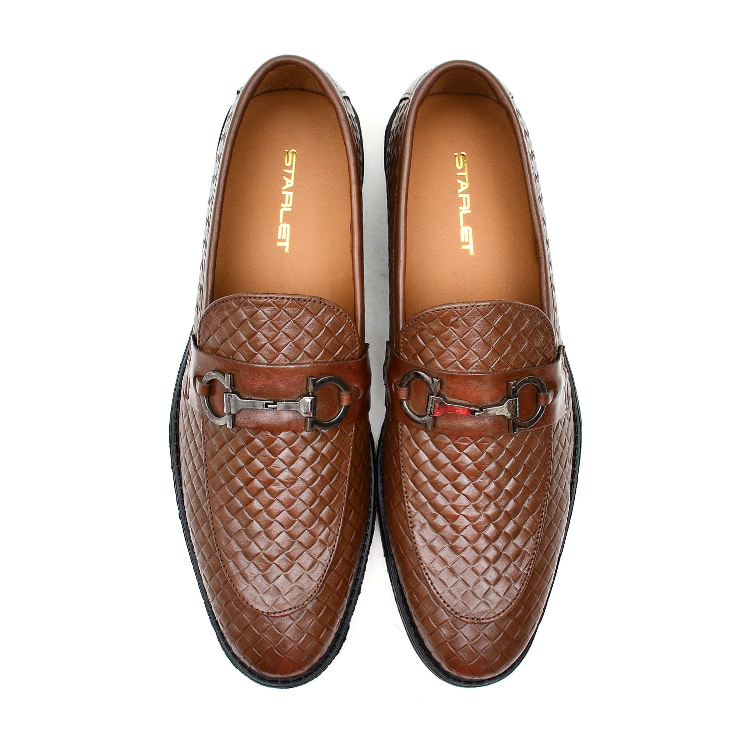 LEATHER SHOES - RTG-0001 BROWN