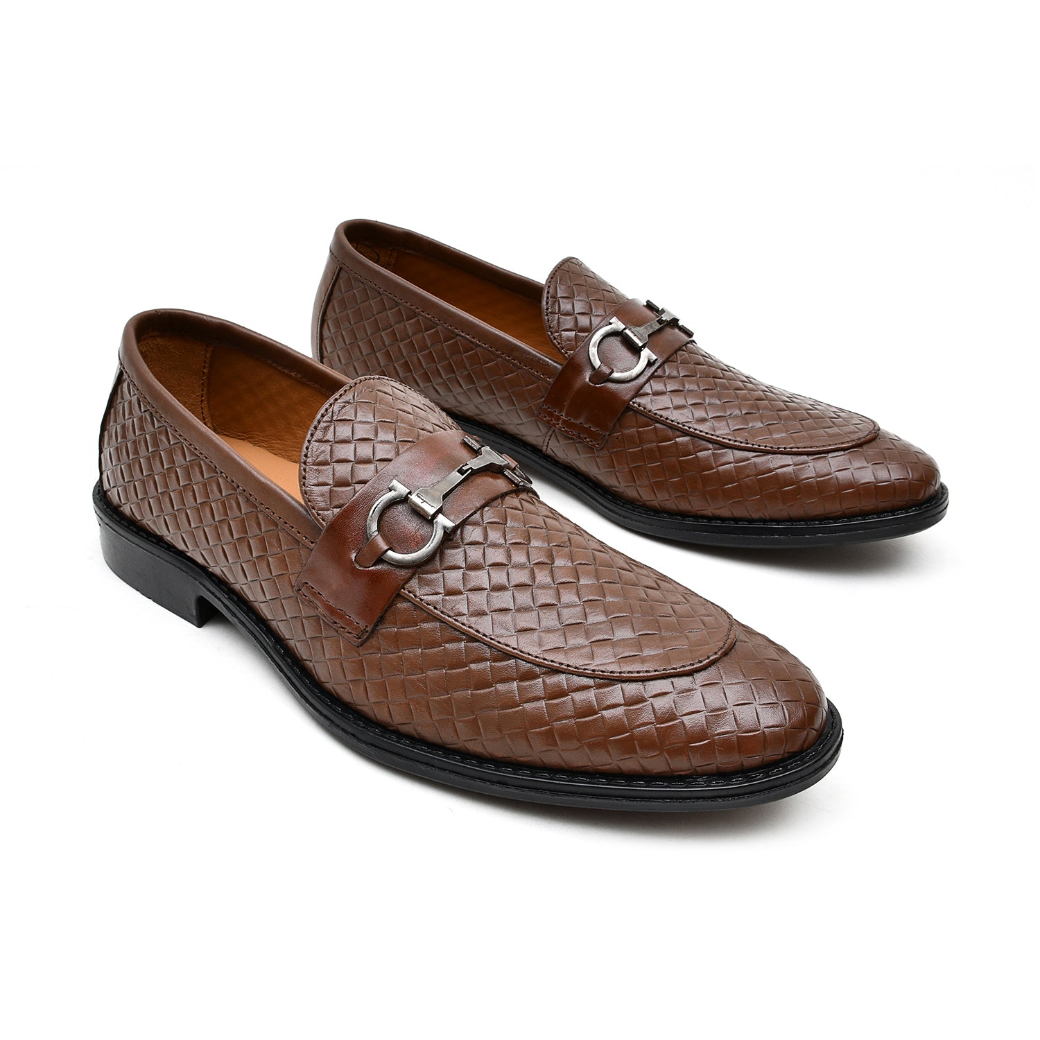 LEATHER SHOES - RTG-0001 BROWN