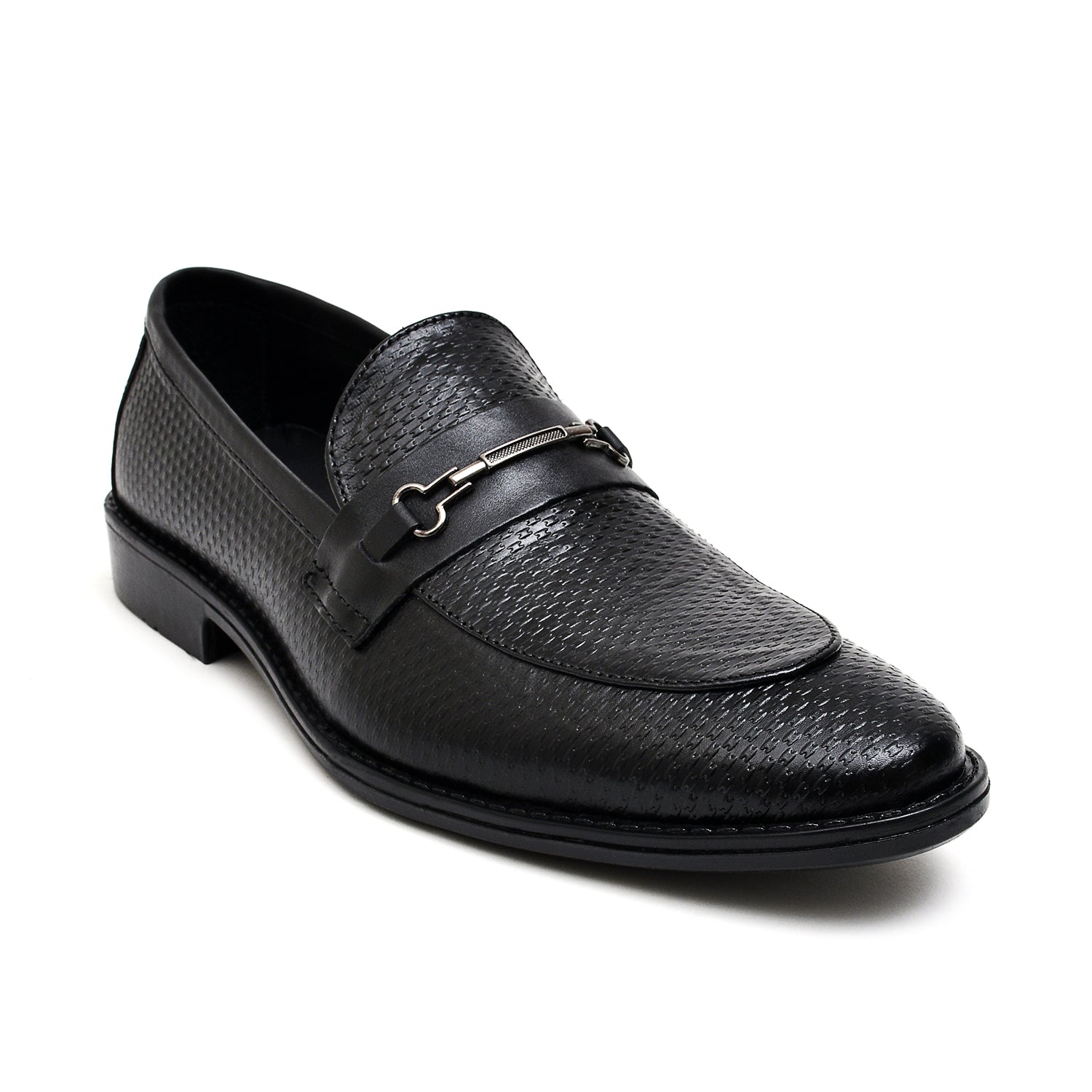 LEATHER SHOES - RTG-0002 BLACK