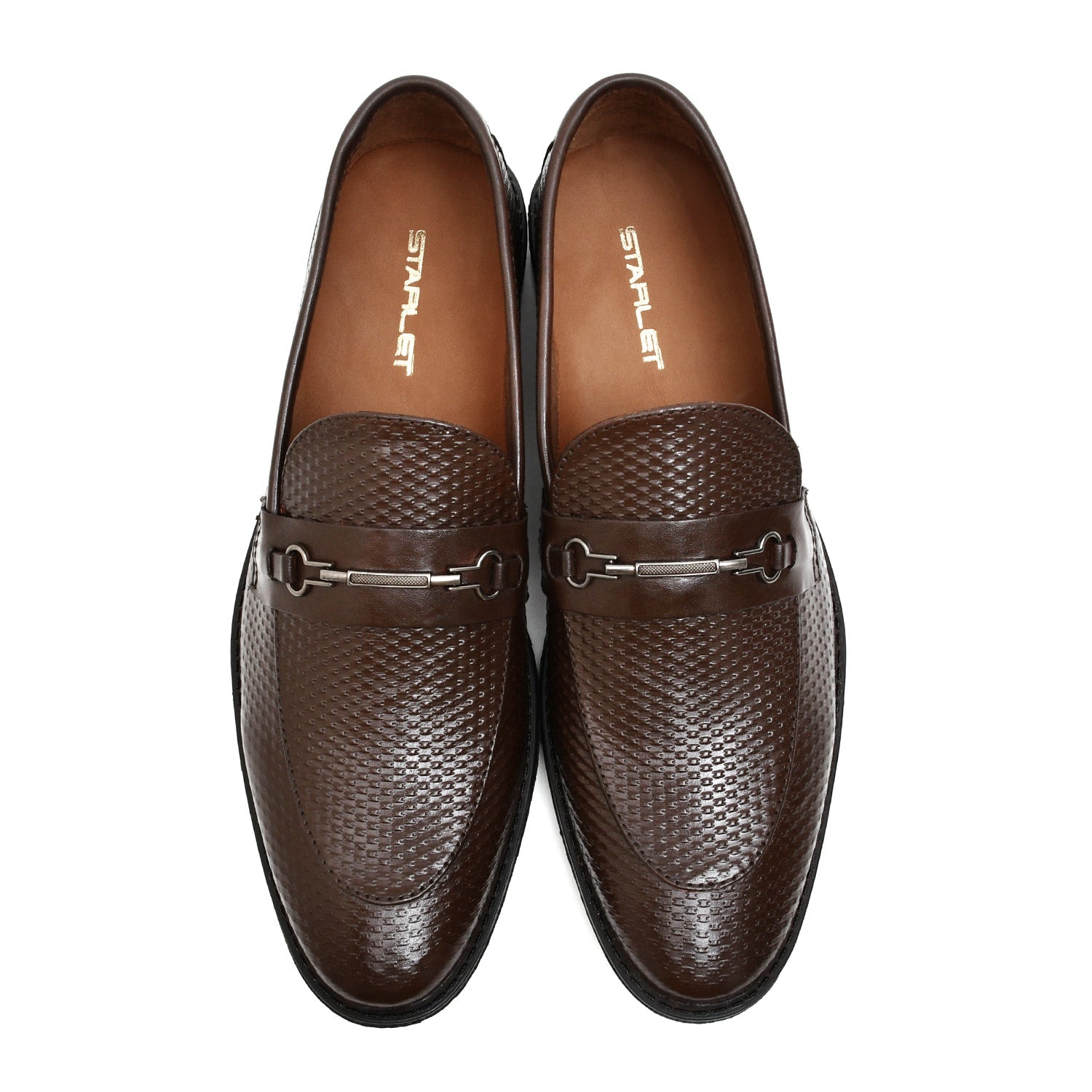 LEATHER SHOES - RTG-0002 BROWN