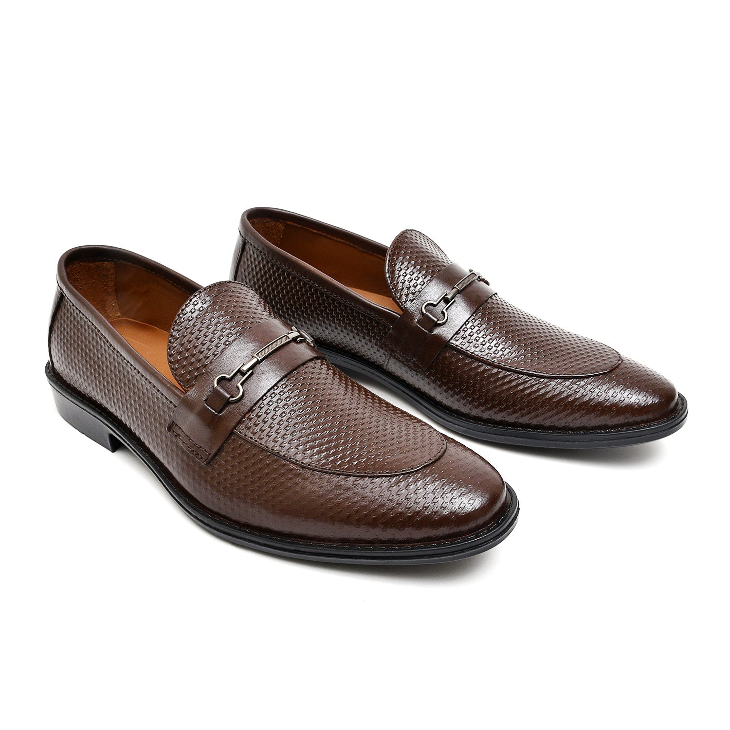 LEATHER SHOES - RTG-0002 BROWN