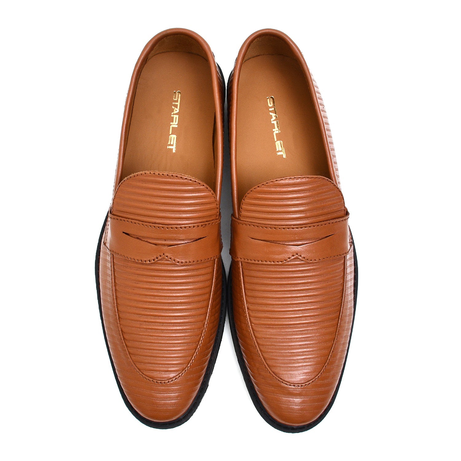LEATHER SHOES - RTG-0003 MUSTARD