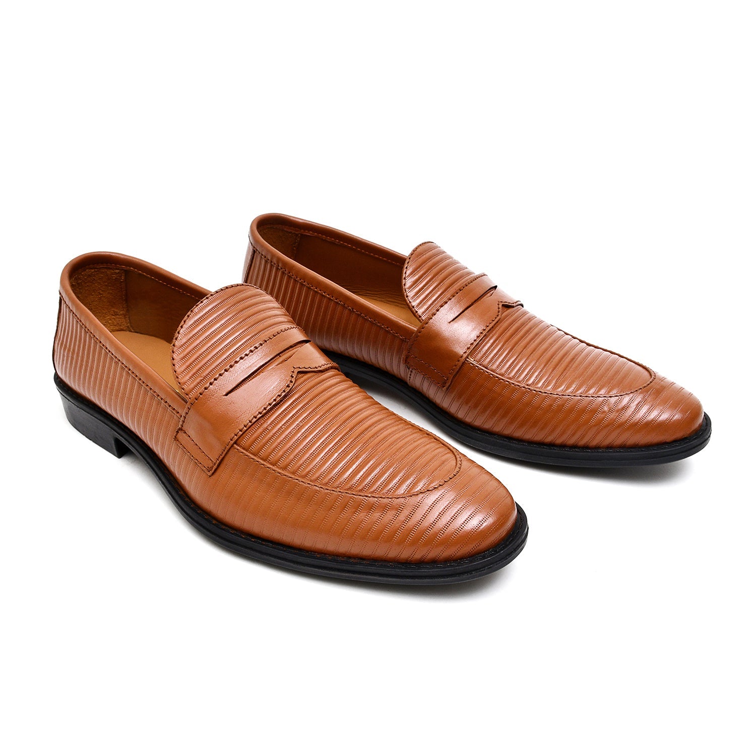 LEATHER SHOES - RTG-0003 MUSTARD