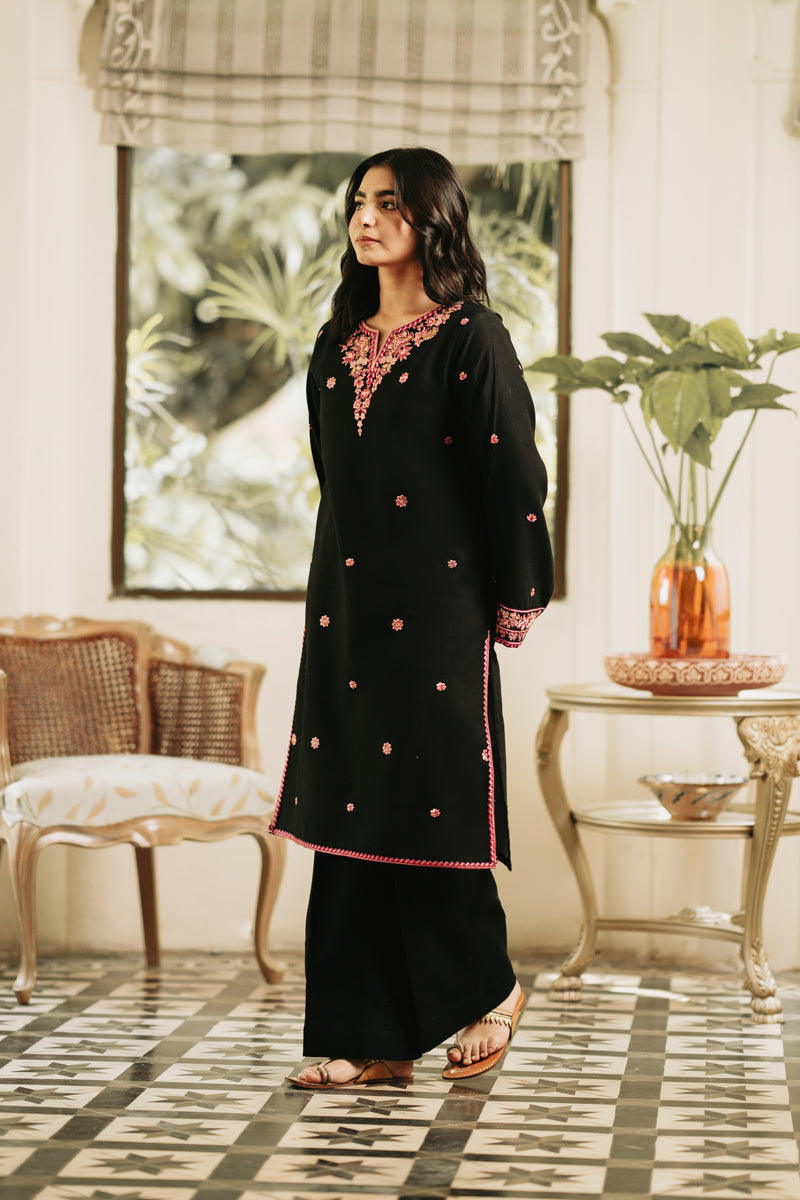 2 PIECE - EMBROIDERED KHADDAR SUIT - LR-02