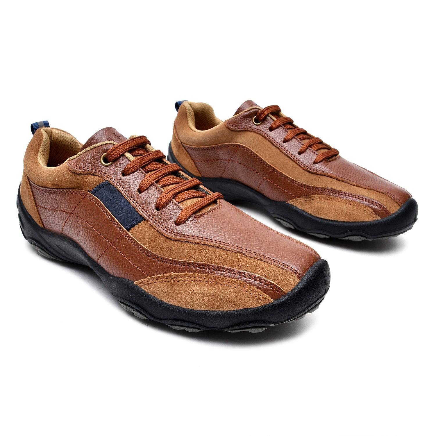 LEATHER SHOES - SANTIAGO-005 TAN