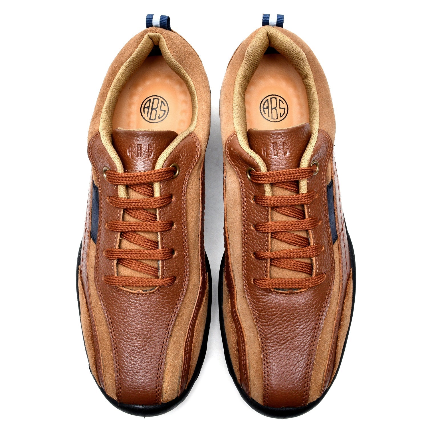 LEATHER SHOES - SANTIAGO-005 TAN