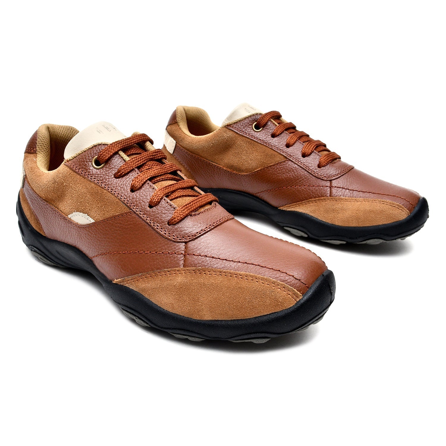 LEATHER SHOES - SANTIAGO-007 TAN