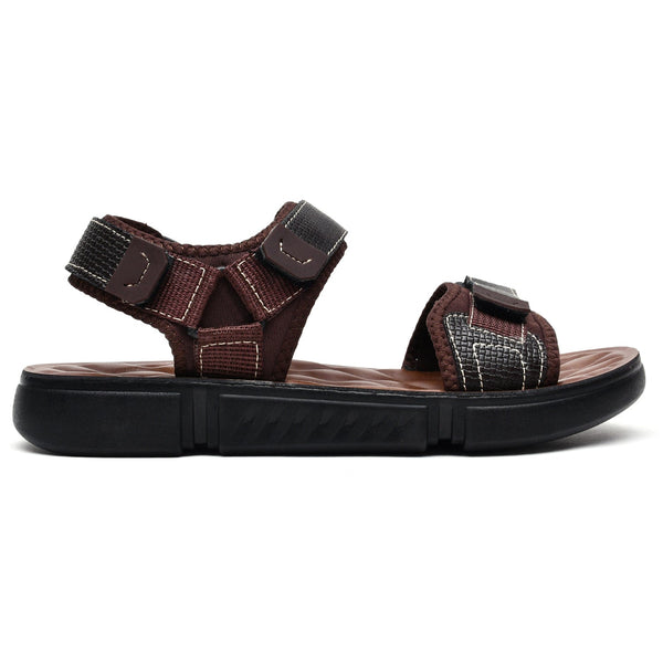 LEATHER SANDAL - SPT-1207 BROWN