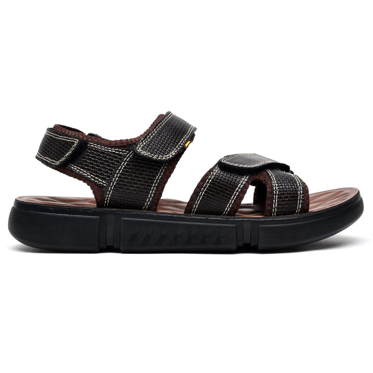 LEATHER SANDAL - SPT-1208 BROWN