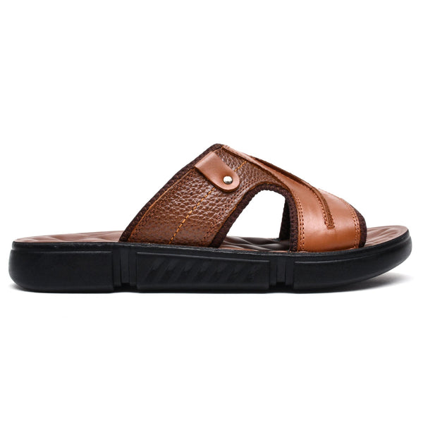 LEATHER SANDAL - SPT-1215 TAN