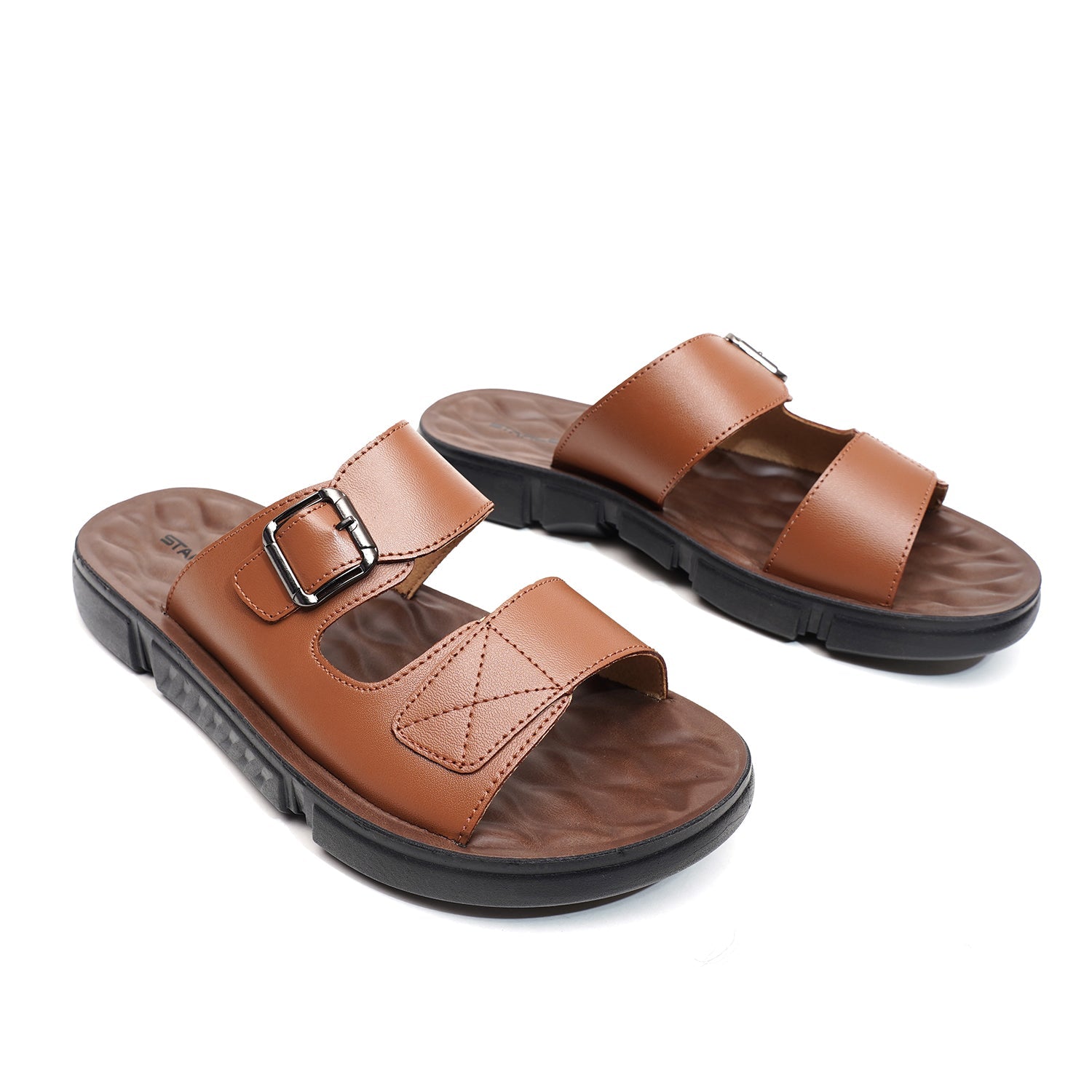 LEATHER SANDAL - SPT-1241 TAN