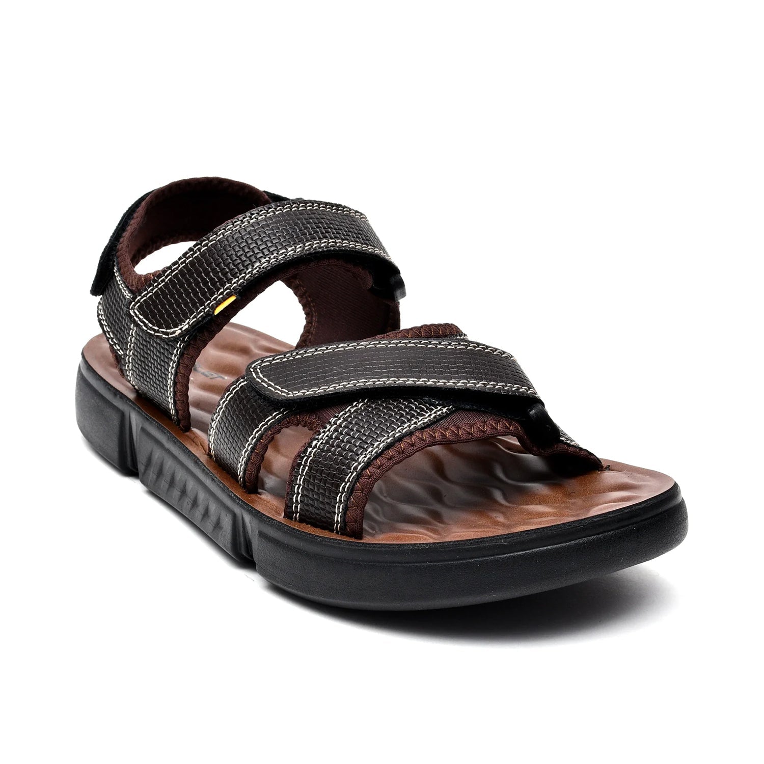 LEATHER SANDAL - SPT-1208 BROWN
