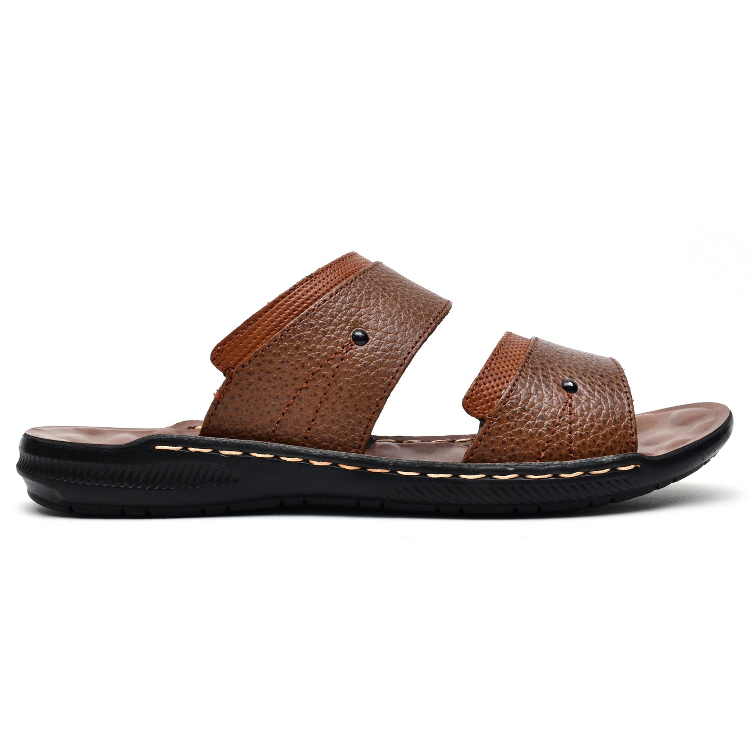 LEATHER SLIPPER - SR-1126 TAN