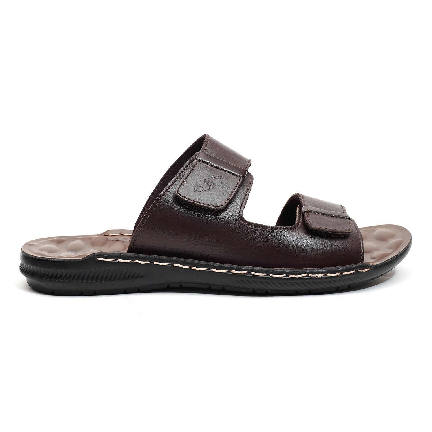 LEATHER SLIPPER - SR-1131 BROWN