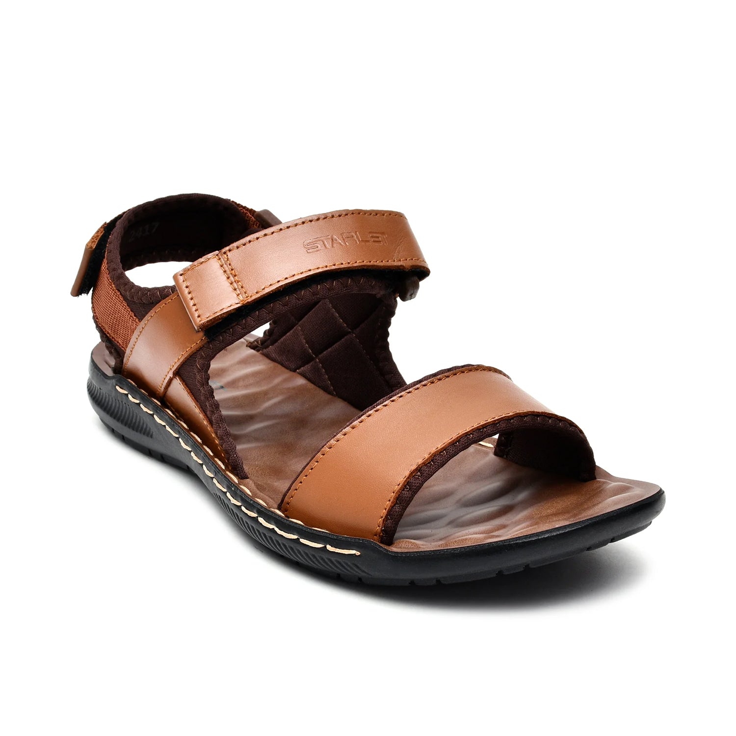 LEATHER SANDAL - SR-1119 TAN